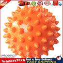 PVC Spiky Ball Trigger Point Fitness Hand Foot Pain Relief Ball (Orange) Newly