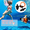 #A Waterproof Soft Summer Swimming Earplugs + Nose Clip Kits Swim Diving Supplie