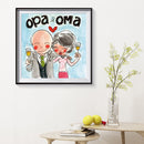 5D DIY Full Drill Diamond Painting Enjoying Couple Cross Stitch Embroidery