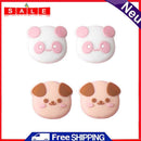 4pcs Non-slip Silicone Dog Panda Thumb Stick Grip Cap for Switch/Switch OLED