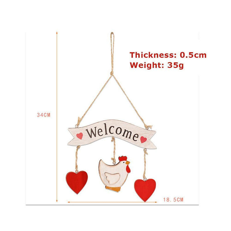 Easter Gift Window Doorplate Pendant Hanging Ornaments Easter Decoration