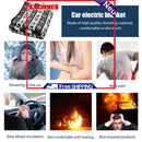 12V Travel Throw Cold Weather Fleece Electric Blanket Portable for Car 145x100cm