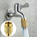 Fast Brass Hose Water Pipe Faucet Adapter Fittings Connecter