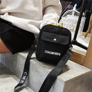 Fashion Cute Canvas Solid Color Shoulder Bag Women Small Crossbody Bags Purse