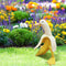 Banana Duck Art Statue Whimsical Peeled Banana Duck Decoration for Garden Yard