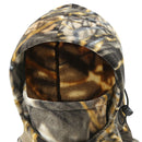 Winter Warm Cycling Fleece Hood Cap Windproof Face Neck Balaclava (Black)