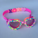 Cute Waterproof Anti Fog Cartoon Swimming Goggles Childrens Water Sports Glasses