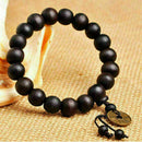 Men's Wooden Buddha Buddhist Prayer Beads Tibet Mala CL Bracelet. A8Q7 TI  best