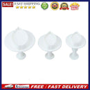 3pcs Rose Leaves Pattern Cut Mold Sugarcraft Fondant Cake Decorating Tools