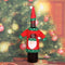 Christmas Red Wine Bottle Cover Champagne Bottle Decorative Hat Set (Santa)