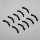 10pcs Silicone Eyelashes Curler Replacement Refill Pads Makeup Tools/Black