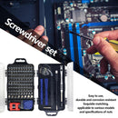 115 in 1 Multi-function Screwdriver Set for Computer Maintenance (Black) Newly