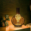 Retro Geometric Wire Industrial LED Light Bulb Bedside Desk Light Sale Hot A4F2