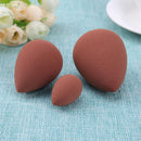 Makeup Sponge for Foundation, Water Drops, Reusable, 3-Piece