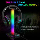 Desk Gaming Headset Holder Hanger Rack for Gamer Desktop Earphone Accessories