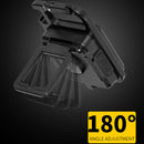 Mini LED Keychains Flashlight Rechargeable Pocket Carabiner Hanging Light