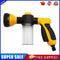 High Pressure Foam Water Gun 3 Gears Car Washer Nozzle Sprayer (Yellow)