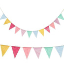 12x Flags Colorful Reusable Bunting Wedding Birthday 2021 HOT Party Outdoor N5S2