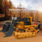 1/24 9CH RC Excavator Bulldozer Toys Electric Crawler Car with Light Music Newly