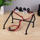 6 LED Lights Metal Roll Cage Bucket for RC4WD 1/10 TF2 Remote Car Accessori