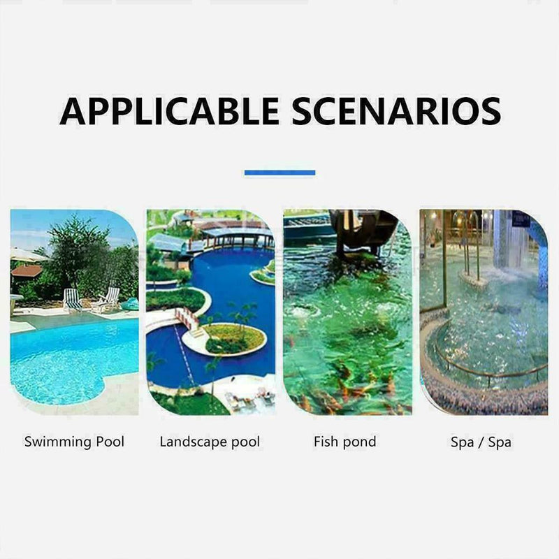 Inground Swimming Pool Vacuum Cleaner Hose Suction Swimming P7B1 Pipe L1U8 U2U9