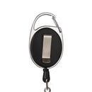 PVC ID Card Holder Retractable Badge Holders Credit Card Case Reel Clip