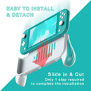Hand Grip Protection Case Game Console Cover Shell for Switch Lite (Blue) Newly