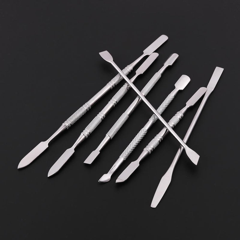 7pcs Nail Art Pusher Stick Manicure Cutter Cuticle Pusher Dead Skin Remover
