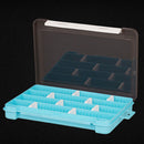 Fishing Tackles Box - Fishing Lure Bait Kit Storage Organizer (Blue)