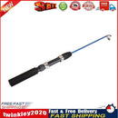 Ice Winter Fishing Rods Mini Feeder Outdoor Sea Fishing Pole Tackle (74cm) Newly