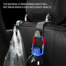 2PCS Shiny Bling Rhinestone Crystal Car Back Seat Hooks Bag Grocery Holder