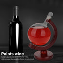 Whiskey Decanter Set Crystal Glass Wine Glass Globe Wine Bottle Office Decor