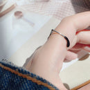 Mini Glasses Shaped Split Ring Finger Buckle Personality Jewelry for Women
