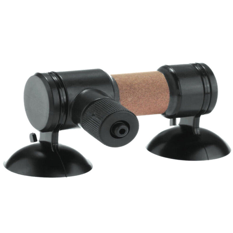Plastic Aquarium CO2 Diffuser Tessellator Dual Suction Cup Atomizer (S) Newly