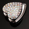 Love Heart Rhinestone Adhesive Car Hook Organizer Storage Hanger Car Indoor