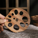 Anti-scald Mat Wood Pads Coffee Mug Pad Lotus Root Slice Tea Cup Mats