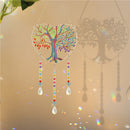 DIY Crystal Prism Teardrop Pendant Diamond Painting Kit Wind Chime (PFL03) Newly