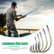 30pcs/Lot High Carbon Steel Luminous Fishing Fishing Barbed Hook Fishing Tackles
