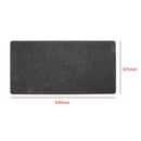 Simple Felt Cloth Mousepad Keyboard Cushion Office Desk Supplies(Dark Grey)