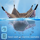 Small Animal Hammocks Warm Plush Bed Guinea Pig Cage Accessories Ferret