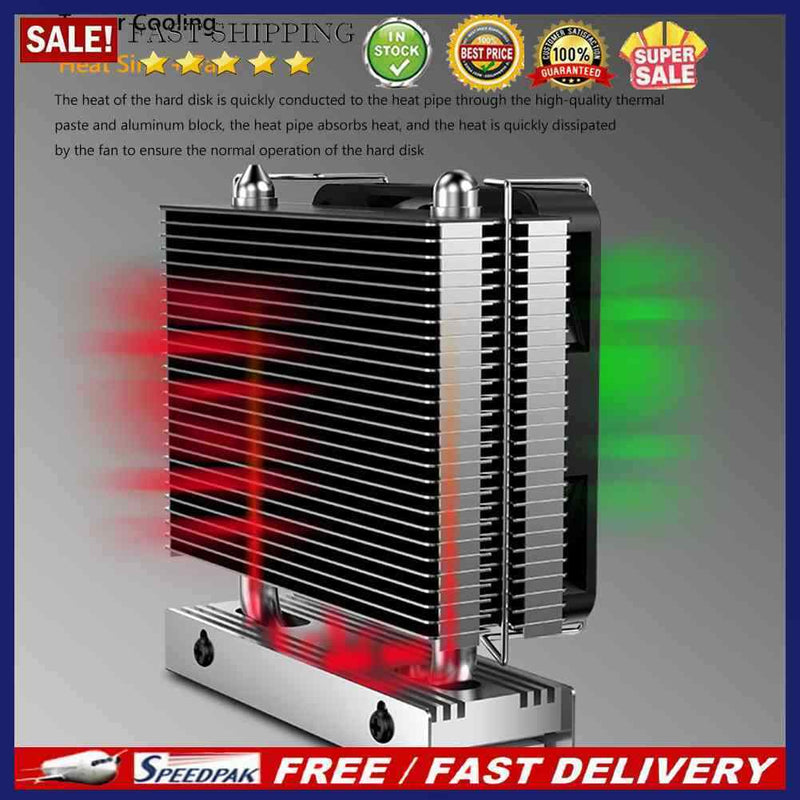 M.2-THREE Solid State Hard Disk Radiator Active M.2 Hard Drive Cooler for PC