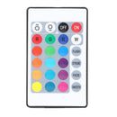 IR 24 Keys LED Light Strip Remote Controller w/5-24V RGB Controller (0.5m) Newly