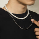 Design Fashion Jewelry Men's Punk Hip Hop Necklace Chain Choker Pendant