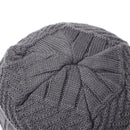 Windproof Neck Warmer Beanie Hat Neck Scarf Knitted Hat Muffler Hat Scarf Set