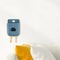 Phone Wall Mounted Holder Detachable Hook Plug Charging Organizer (Blue) Newly