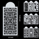 Baking Tool DIY Plastic Cake Stencils Template Lace Decoration Flower Spray