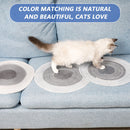 Cat Scratch Board Ramie Grinding Claw Care Mat Pet Scratcher Paw Pad (Grey)