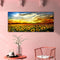 Sunset Sunflower Field Oil Paint By Numbers DIY Handpainted on Canvas Arts