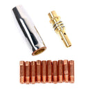 Soldering Tool Conductive Contact Tips MIG Welding Nozzle Kit Torch Consumables