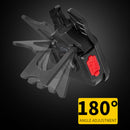 Mini Flashlight Keychain Light Pocket LED High Power Torch Work Lights (B) Newly